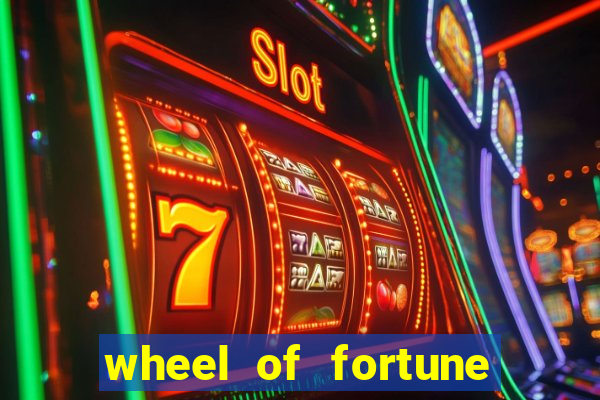 wheel of fortune slot machine