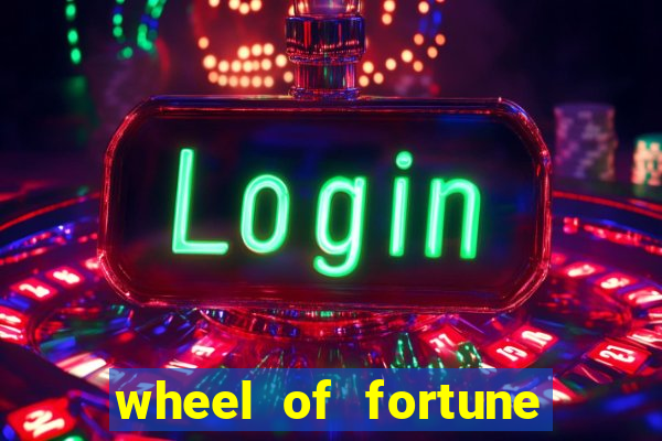 wheel of fortune slot machine