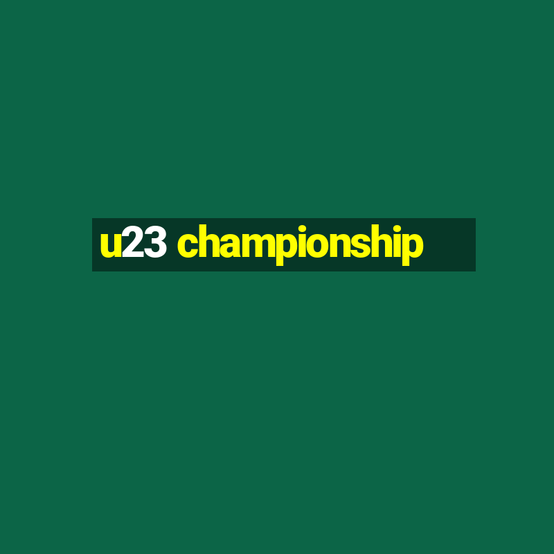 u23 championship