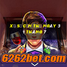 xổ số cần thơ ngày 31 tháng 7