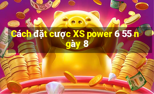 Cách đặt cược XS power 6 55 ngày 8