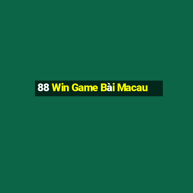 88 Win Game Bài Macau