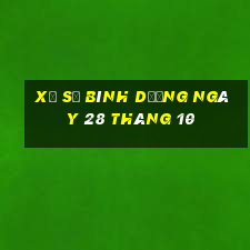 xổ số bình dương ngày 28 tháng 10