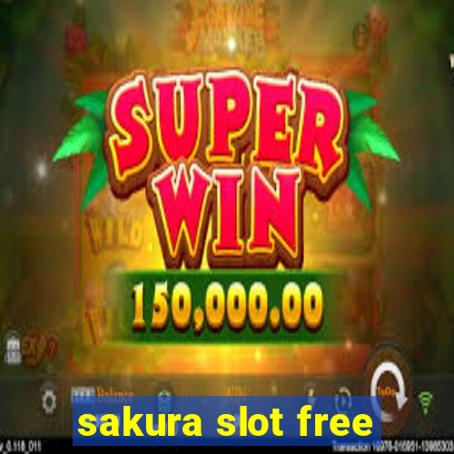 sakura slot free