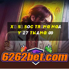 xổ số sóc trăng ngày 27 tháng 09