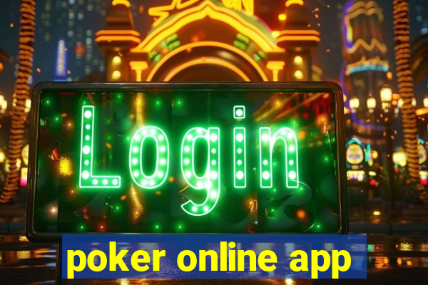 poker online app