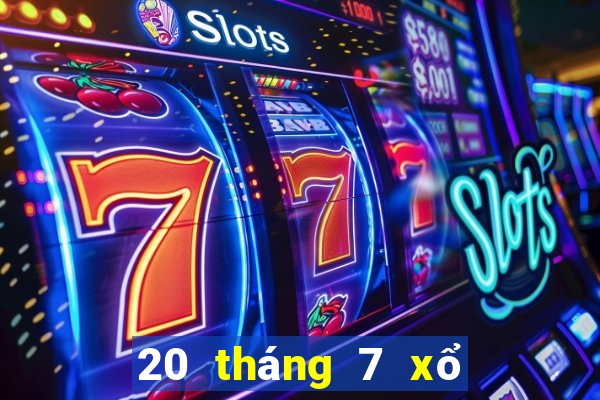 20 tháng 7 xổ số an giang