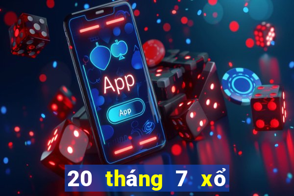 20 tháng 7 xổ số an giang