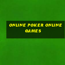 online poker online games