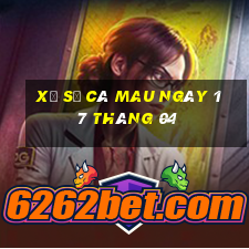 xổ số cà mau ngày 17 tháng 04