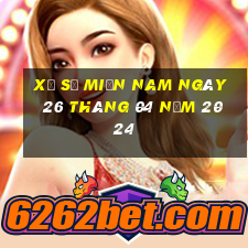 xổ số miền nam ngày 26 tháng 04 năm 2024