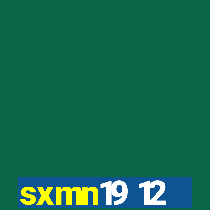 sxmn19 12