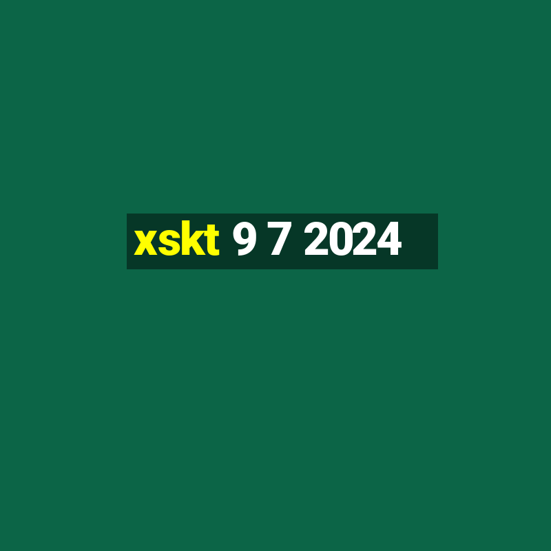 xskt 9 7 2024