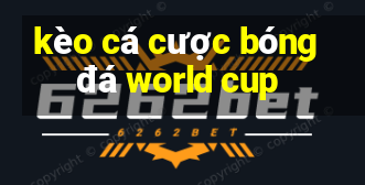 kèo cá cược bóng đá world cup