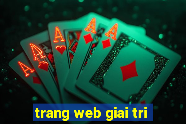 trang web giai tri