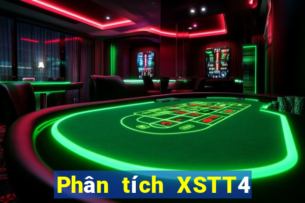 Phân tích XSTT4 thứ bảy