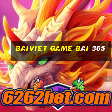 Baiviet Game Bài 365