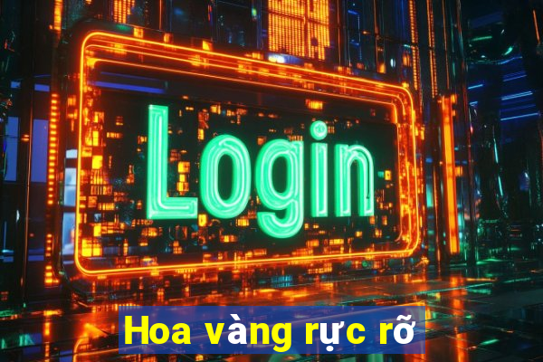 Hoa vàng rực rỡ