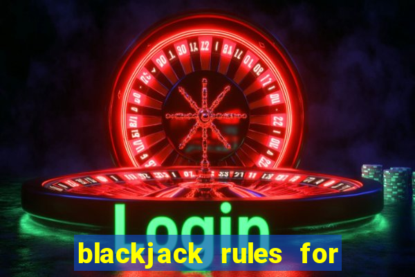 blackjack rules for double down