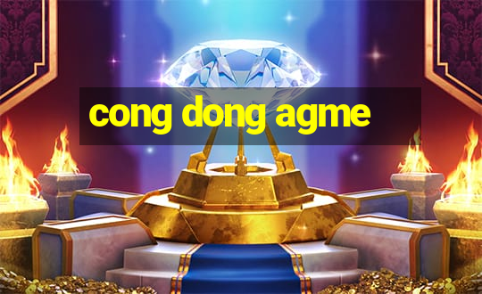 cong dong agme