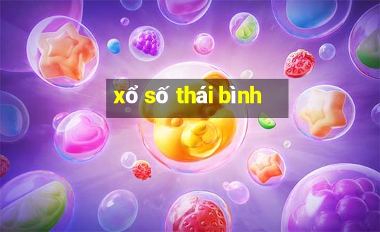 xổ số thái bình