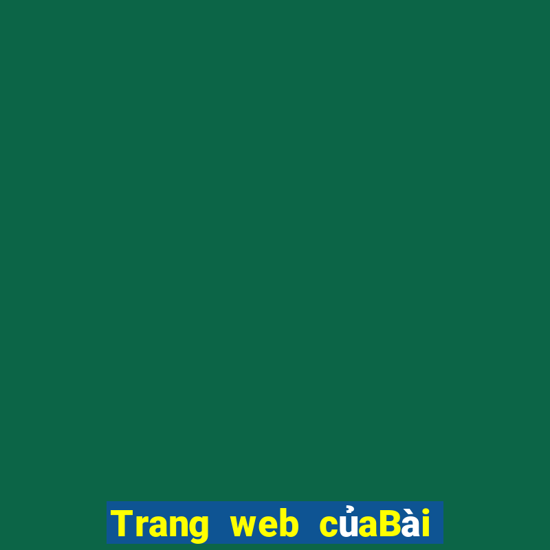 Trang web củaBài bull bull ngưu