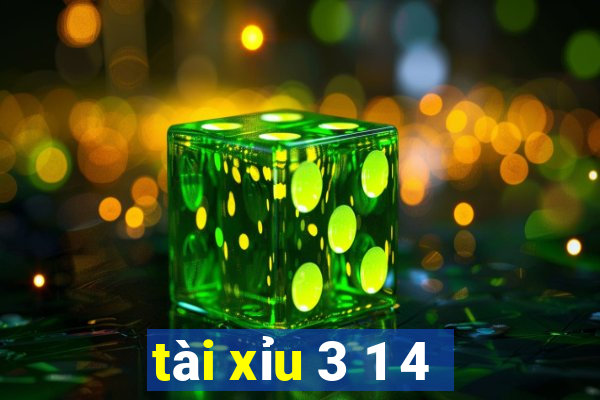 tài xỉu 3 1 4