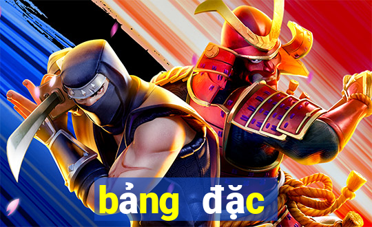 bang dac biet xsmb