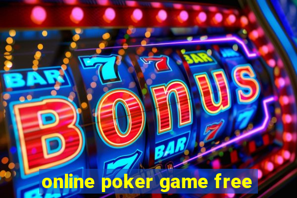 online poker game free