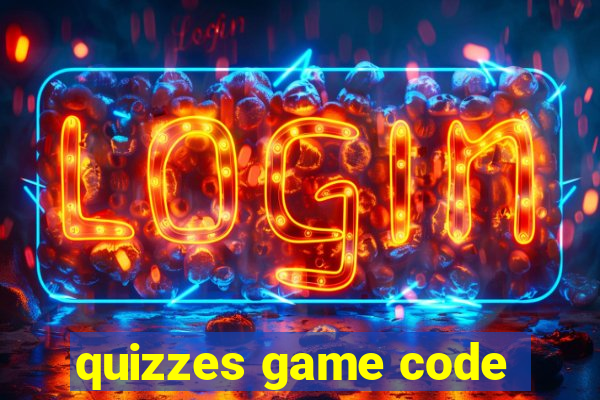 quizzes game code