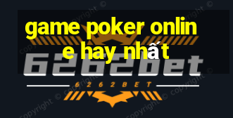 game poker online hay nhất