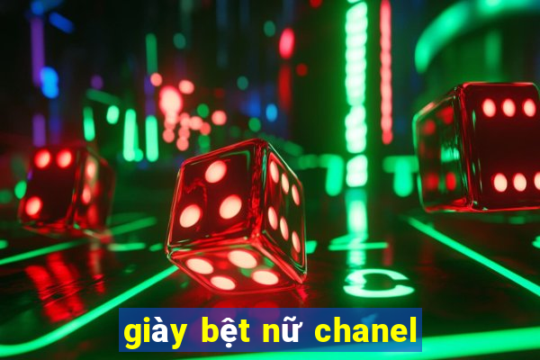 giày bệt nữ chanel