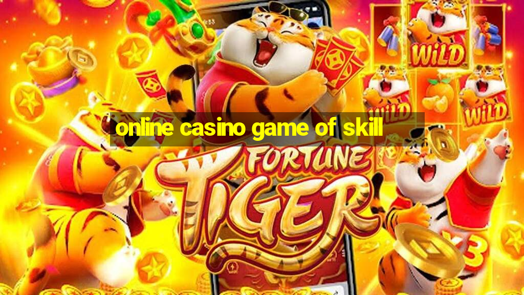 online casino game of skill