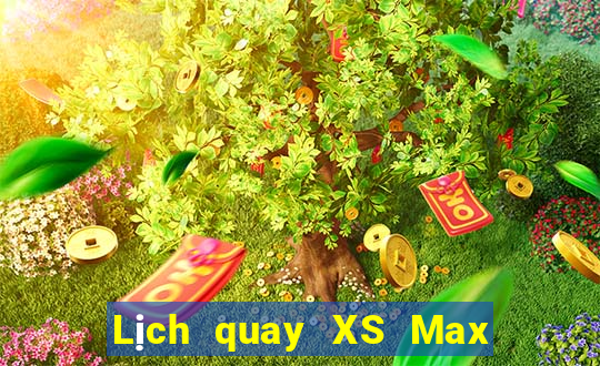 Lịch quay XS Max 4D ngày 8