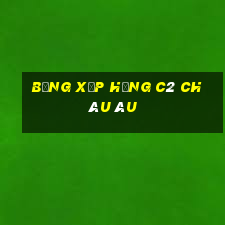 bảng xếp hạng c2 châu âu