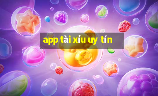 app tài xỉu uy tín