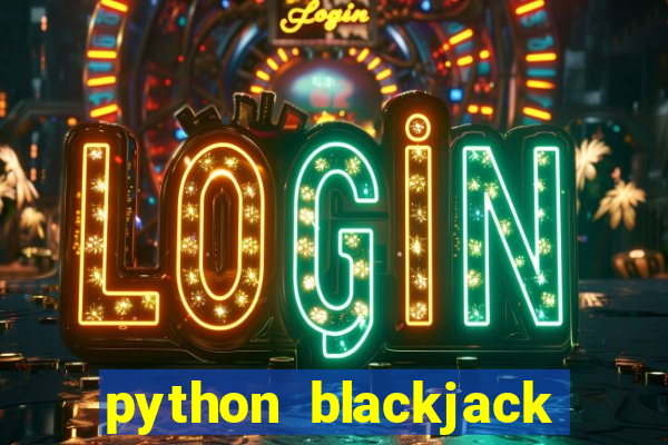 python blackjack game tkinter