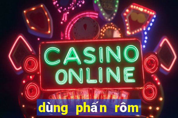 dùng phấn rôm cho tóc bết