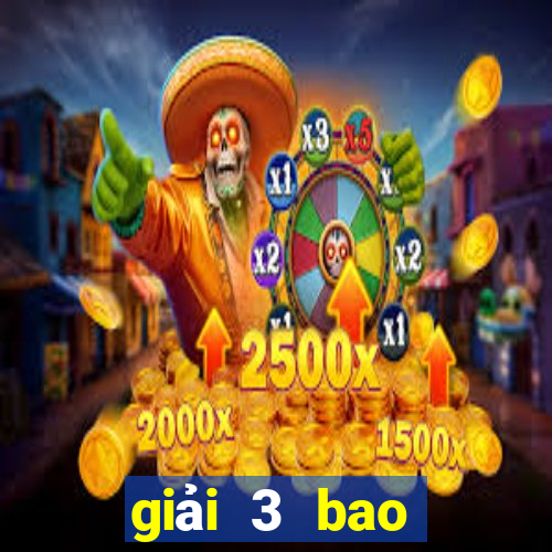 giải 3 bao nhiêu tiền