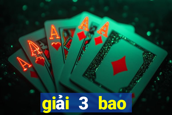 giải 3 bao nhiêu tiền