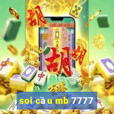 soi cầu mb 7777