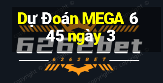 Dự Đoán MEGA 6 45 ngày 3