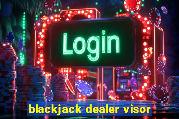 blackjack dealer visor