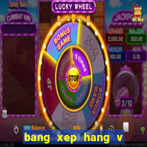 bang xep hang v lich 2021