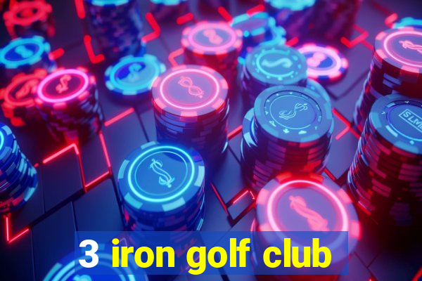 3 iron golf club