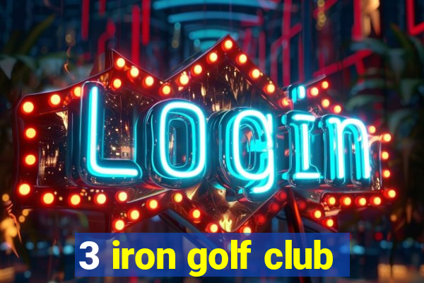 3 iron golf club