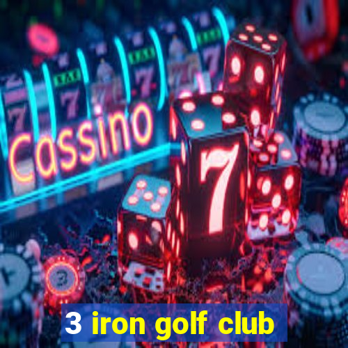 3 iron golf club