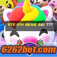 Vtc Vin Game Bài 777