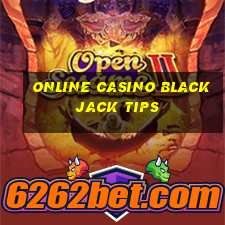 online casino blackjack tips