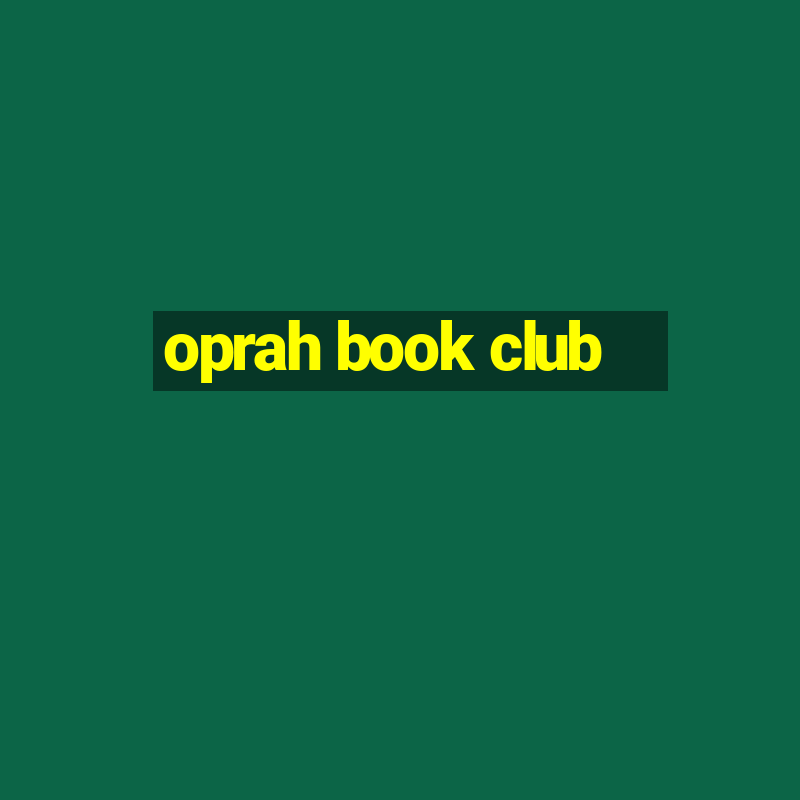 oprah book club